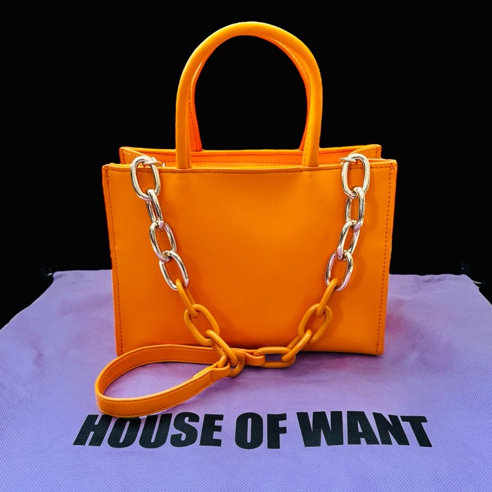 HOW pop of color handbag